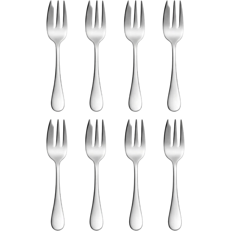 Pund Stainless Steel Cake Forks 14 cm Silver Set of 8
